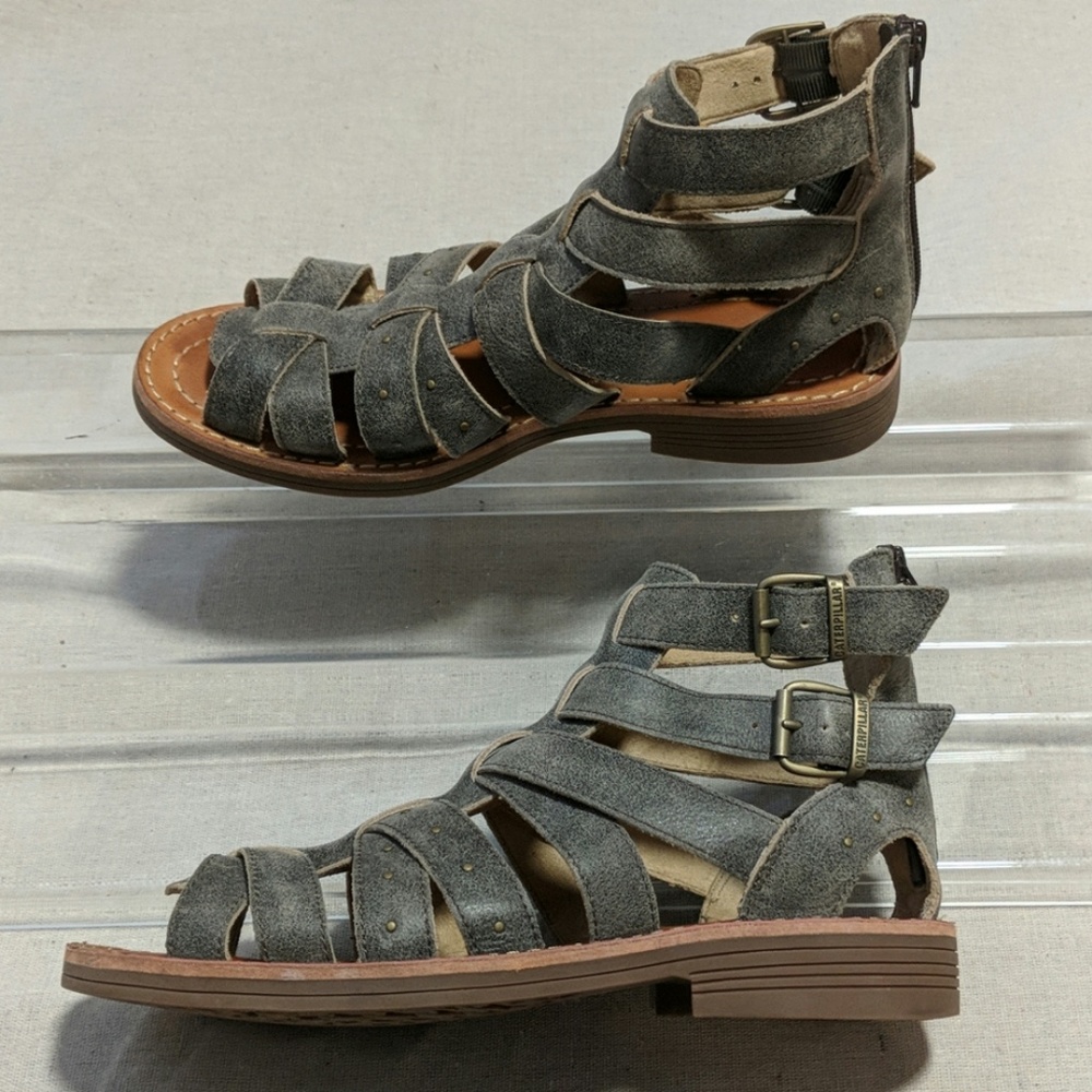 NFSG62023 CAT Gladiator Sandals Size 8.5 US